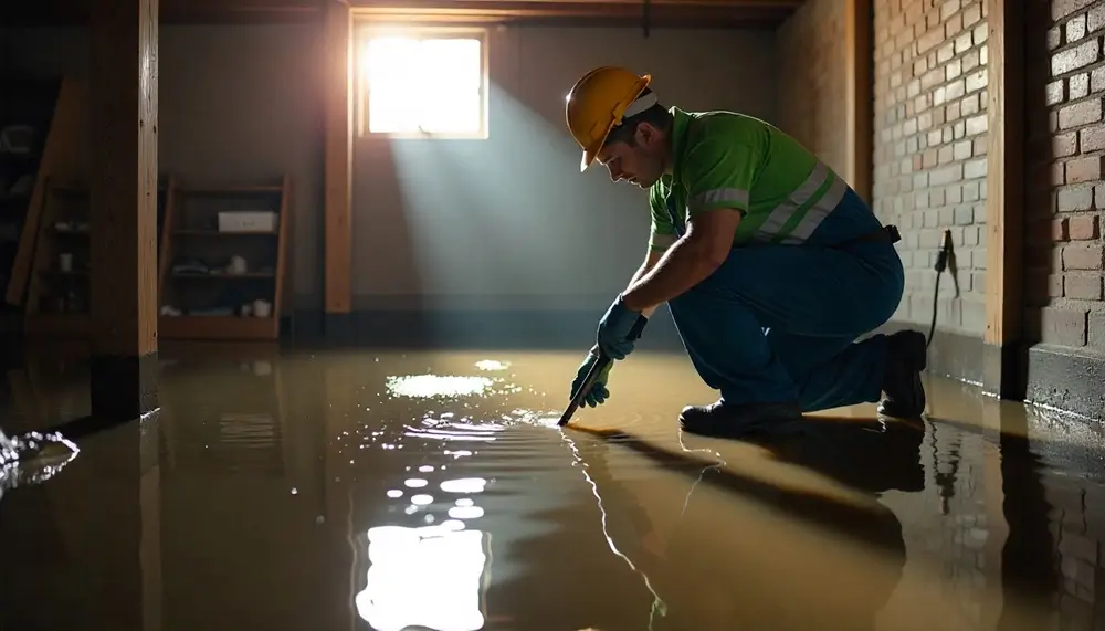Professional water damage restoration services in Cushing, WI